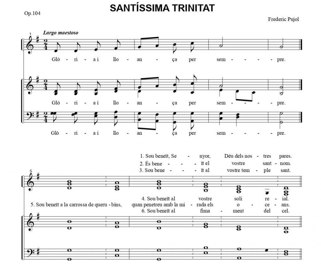 SANTÍSSIMA TRINITAT ANY A