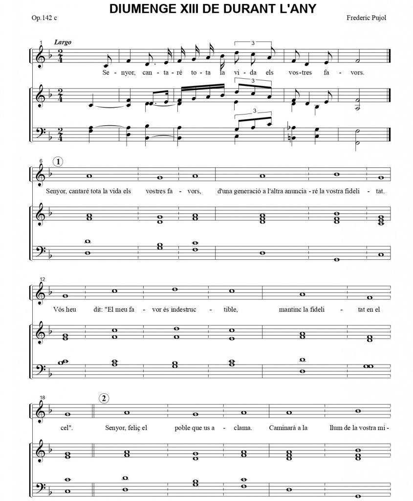 DIUMENGE XIII DE DURANT L'ANY A