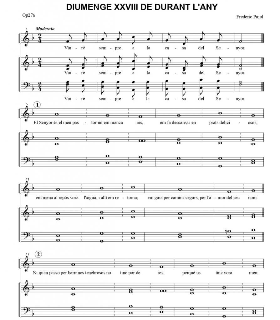 DIUMENGE XXVIII DE DURANT L'ANY A