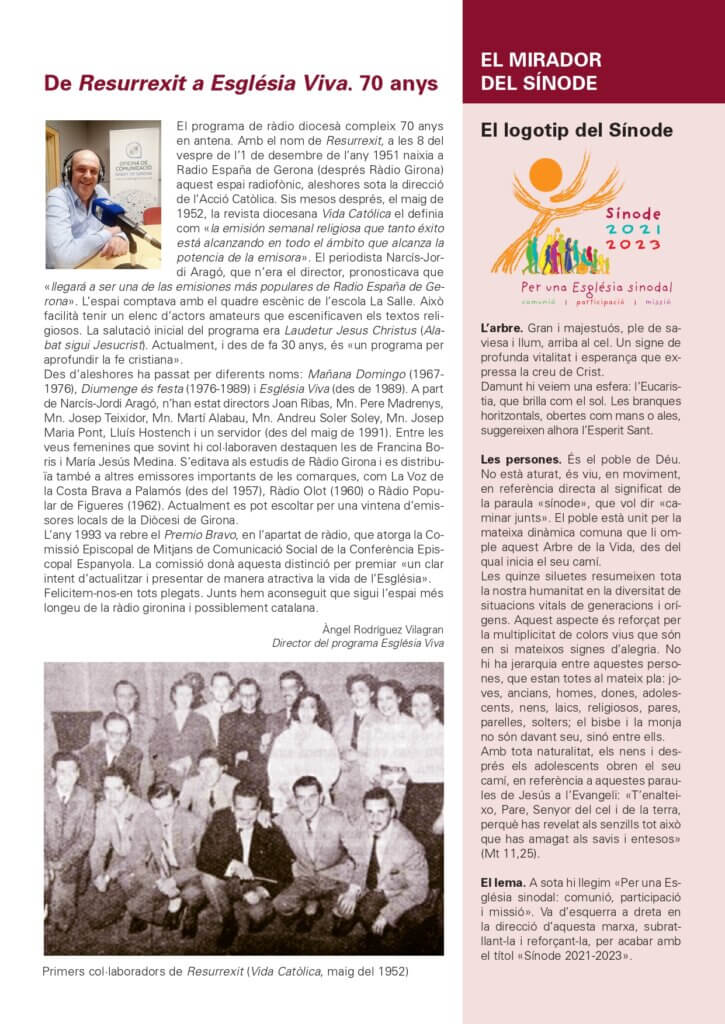 Full Parroquial 28 de novembre