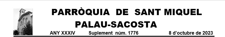 Suplement full 8 d´octubre de 2023