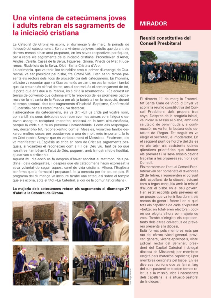 Full Parroquial 30 de març 2025