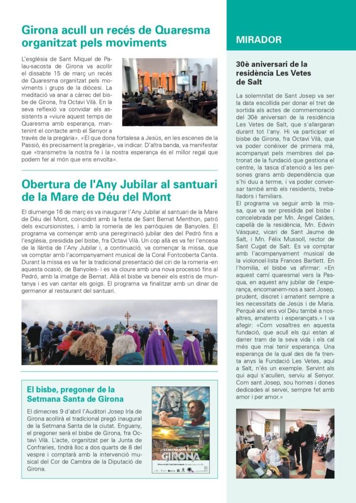Full Parroquial 6 d'abril 2025