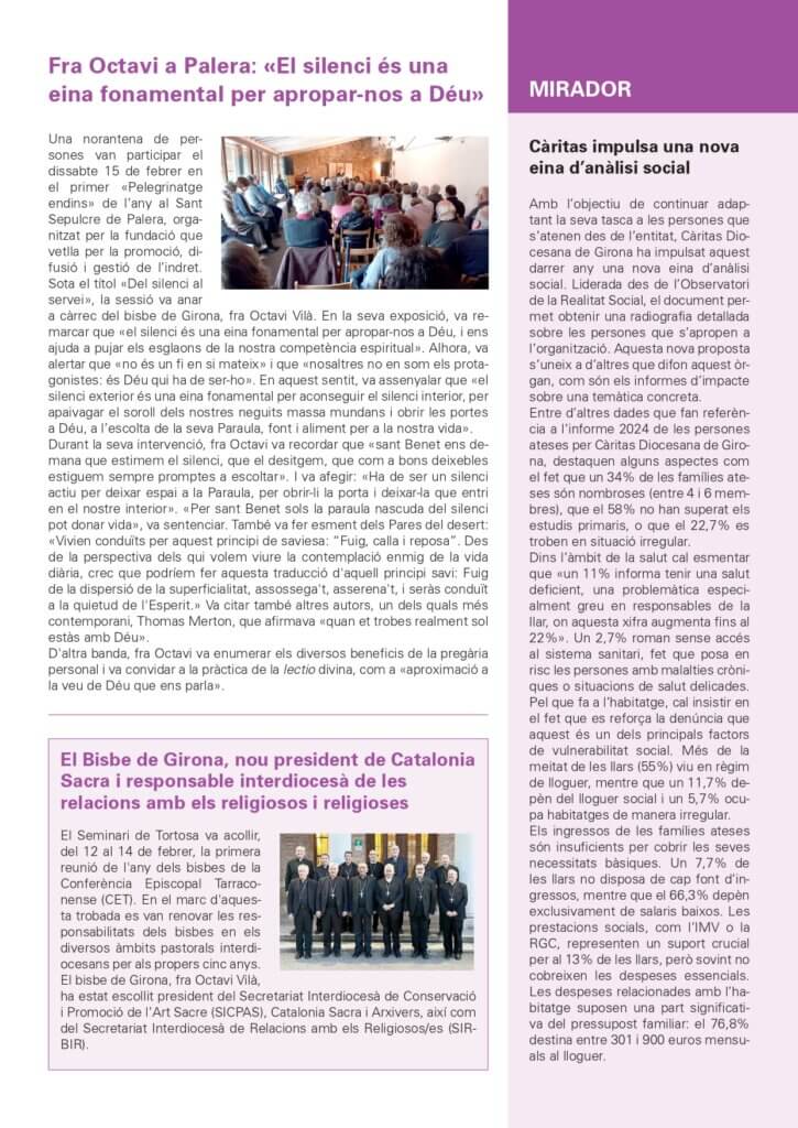Full Parroquial 9 de març 2025