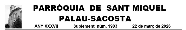 Suplement full 22 de març 2026